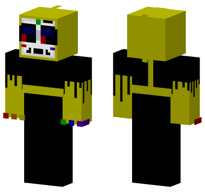 Twisted Dyle Minecraft Bedrock skin