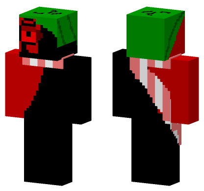 Twisted Sproutina Minecraft Bedrock skin