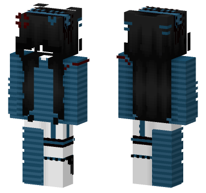 Uhmm She Is Pretty Minecraft Bedrock skin