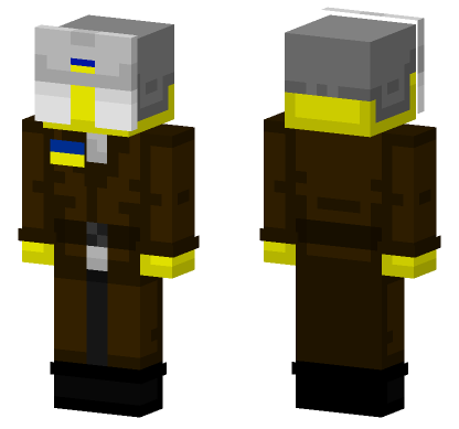 Ukraine 2 Skin Minecraft Bedrock skin