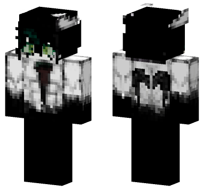 Ulquiorra Final Form Bleach Minecraft Bedrock skin
