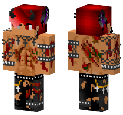 Ultima Eyes Minecraft Bedrock skin