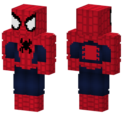 Ultimate Spider-Man 2000 Minecraft Bedrock skin