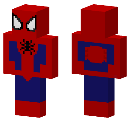 Ultimate Spider-Man Skin Minecraft Bedrock skin