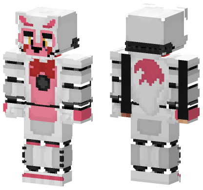 Ultra Ft Foxy Minecraft Bedrock skin