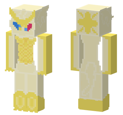 Ultra Necrozma Test Minecraft Bedrock skin