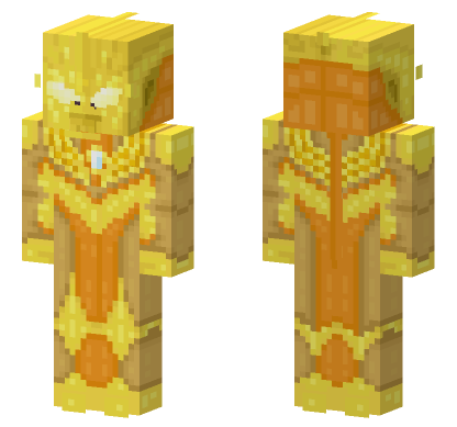 Ultraman Tiga Glitter Minecraft Bedrock skin