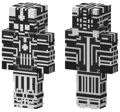 Ultron Cyborg Knight Minecraft Bedrock skin