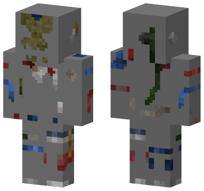 Ultron Mark 1 Avengers Age Of Ultron Minecraft Bedrock skin