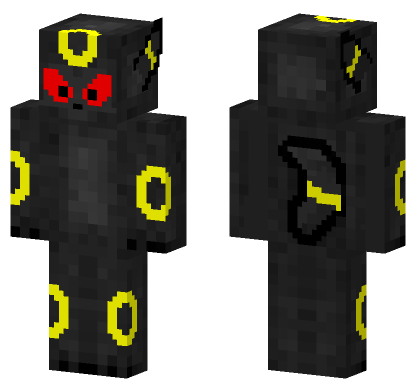 Umbreon Bedrock Skin Minecraft Bedrock skin