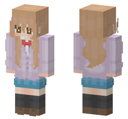 Ume Kurumizawa Kimi Ni Todoke Minecraft Bedrock skin