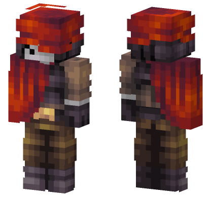 Underground Merchant Minecraft Bedrock skin