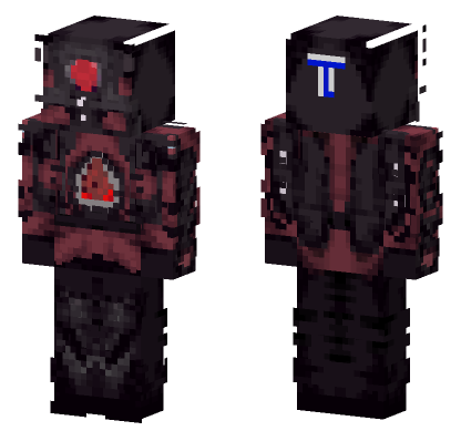 Uninfected Titan Speakerman Minecraft Bedrock skin