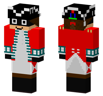 Unknown British Soldier Assassin Creed Minecraft Bedrock skin