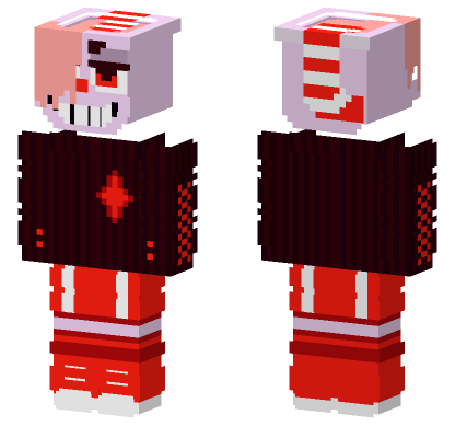 Updated Cuphead Skin Minecraft Bedrock skin