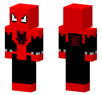 Updated Suit Far From Home Minecraft Bedrock skin