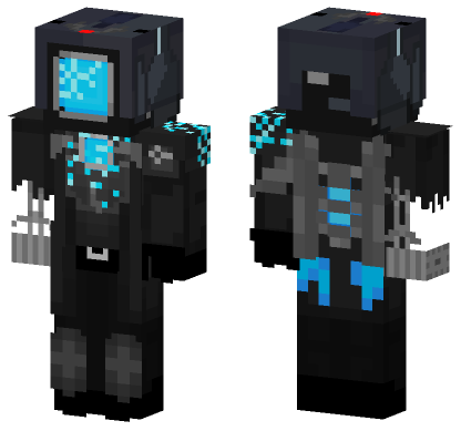 Upgraded Titan Cameraman Ep 67 Minecraft Bedrock skin