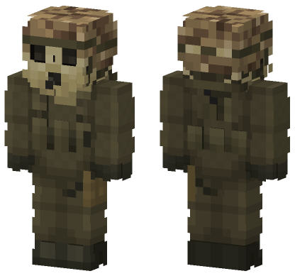 US Army Gulf War Soldier Minecraft Bedrock skin