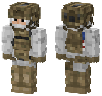 Us Sof Winter Elements Minecraft Bedrock skin