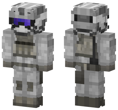 Us Sof Winter Elements V6 Minecraft Bedrock skin