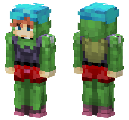 Usagi Alohoae Minecraft Bedrock skin