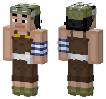 Usopp Minecraft Bedrock skin
