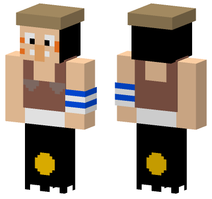 Usopp Remaster Minecraft Bedrock skin