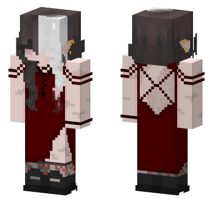 Vampire Devotee Of Love Minecraft Bedrock skin