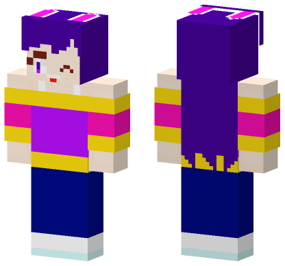 Vbunny Go Realclass Pythonproject Minecraft Bedrock skin