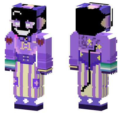 Vega Daycare Attendant OC Minecraft Bedrock skin