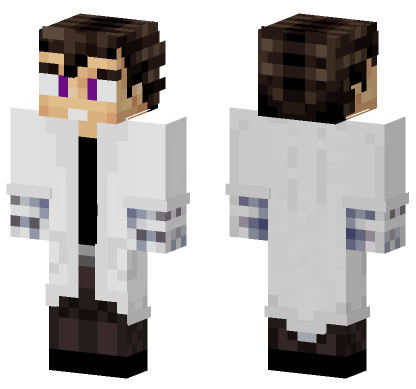 Vegetta777 White Outfit Minecraft Bedrock skin