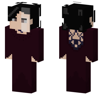 Velvet Relic Minecraft Bedrock skin