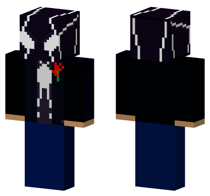 Venom In A Tuxedo Minecraft Bedrock skin
