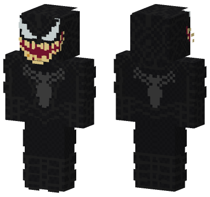 Venom Sam Raimi V2 Minecraft Bedrock skin