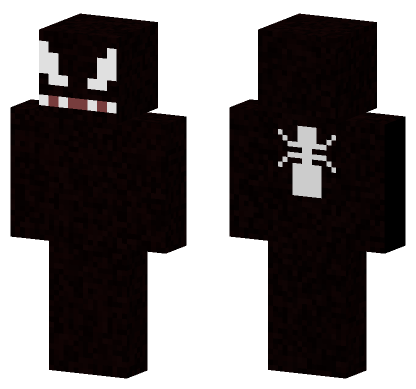 Venom Skin Minecraft Bedrock skin