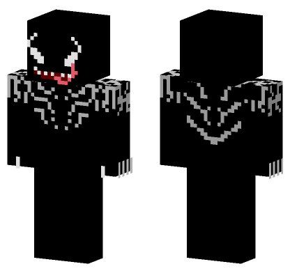 Venom Skin Minecraft Bedrock skin