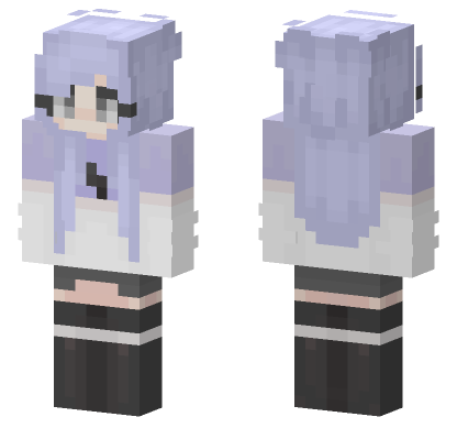 Vesper Denim Minecraft Bedrock skin