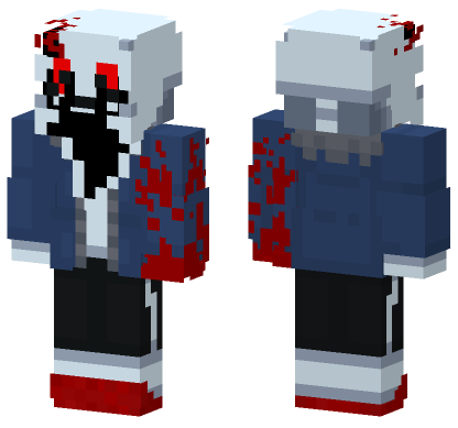 Vhs Sans HD Minecraft Bedrock skin