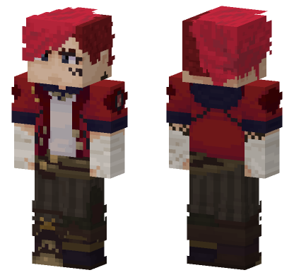 Vi Arcane Season 1 2 Minecraft Bedrock skin