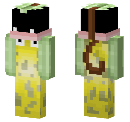 Victreebel Witch Skin Minecraft Bedrock skin