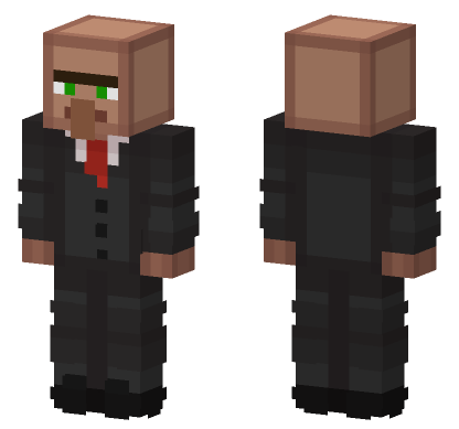 Villager 1 Suit Minecraft Bedrock skin