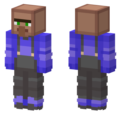 Villager 11 Minecraft Bedrock skin