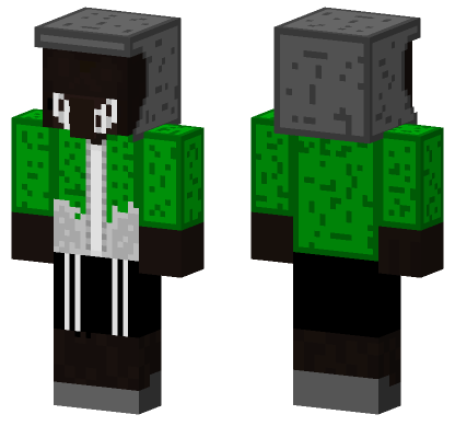 Villager Dustdust Sans Remake Minecraft Bedrock skin