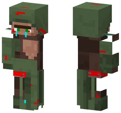 Villager Skin Minecraft Bedrock skin