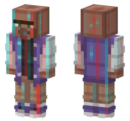 Villager Skin Minecraft Bedrock skin