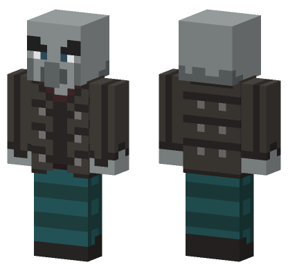 Vindicator Skin Minecraft Bedrock skin