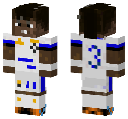 Vinicious Jr Minecraft Bedrock skin