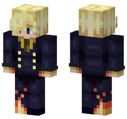 Vinsmoke Sanji Minecraft Bedrock skin