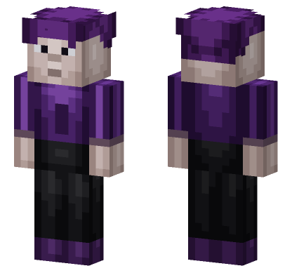 Violet Storm Minecraft Bedrock skin