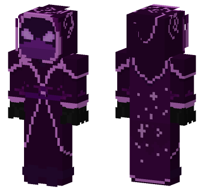 Violet Veil Minecraft Bedrock skin